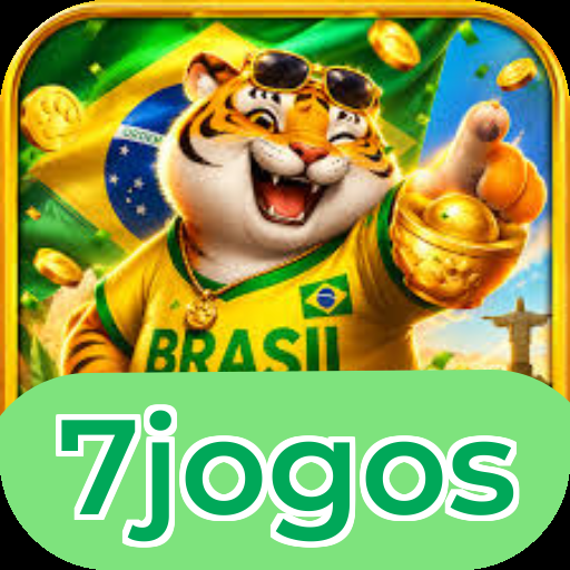 Passo a passo visual mostrando processo de download e instalação do aplicativo 7jogos